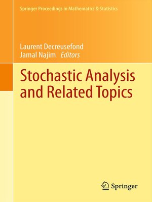cover image of Stochastic Analysis and Related Topics